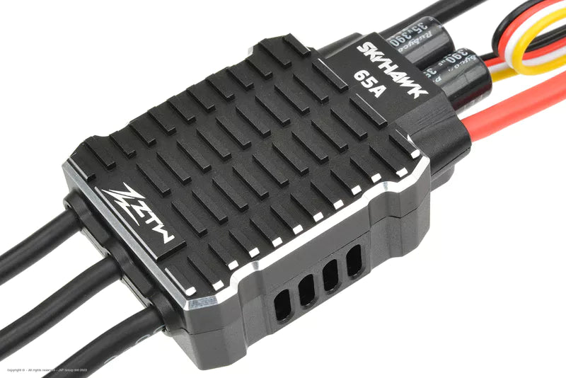ZTW SKYHAWK 3-6s 65 A - 80A ABRUSHLESS ESC W/ 8A ADJUSTABLE SBEC and Thrust Reverse (3.5mm connector - XT 60)