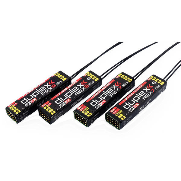 Jeti Duplex 2.4 ex REX 9 SLIM receiver. 3dextratime.eu