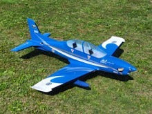 Sebart PC - 21  50E    V 2  Blue  / white scheme  ARF   (incl. electric landing gear)