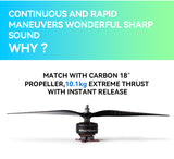 Combo T-motor AM 670 KV520 + AM116A + FS 18x8  (for 67-74" 3d aircraft)