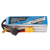 Gens Ace Sport G-Tech 6000mAh 22.8V 80C 6S1P  Lipo with XT90 Plug (803gr)