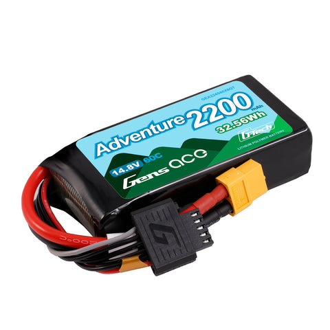 Gens ACE 4S 2200mah 60C  with XT60   G-tech Adventure series