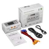 Gens Ace IMARS D300 PLUS  G-Tech  dual smart charger with bluetooth White