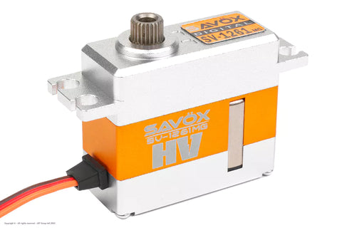 Savox SV 1261 MG High Voltage midi size servo  20.0 kg / 0.095sec/60deg