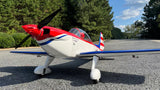 Extreme Flight  Chipmunk 80' ARF RED - White - Blue