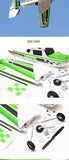 FMS Ranger 1800mm  PNP with reflex gyro GREEN