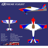 Extreme Flight  Laser   67"    BMW  scheme ARF