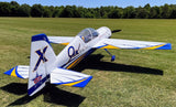 Extreme Flight '60 Yak 54 exp, white - blue scheme