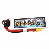 Gens ACE G-Tech Soaring 2S 2200Mah 7.4V 30C 2S1P lipo battery pack with XT60 plug