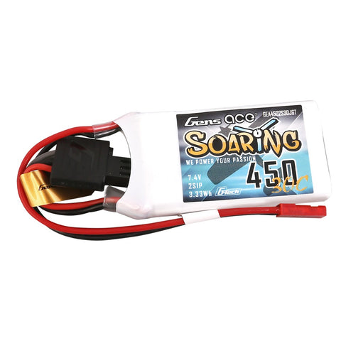 Gens ACE Soaring 2S 450mah 30C G-tech.