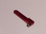 Set of 4 pcs  1,25" aluminium servo arm 25T for Futuba / Savox (Red color)