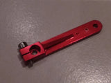 1,50" aluminium servo arm 25T for Futuba / Savox  / KST (Red color)