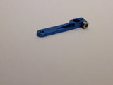 1,25" aluminium servo arm 24T for Hitec (Blue color)