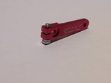 Set of 4 pcs 1,00" aluminium servo arm 24T for Hitec (Red color)