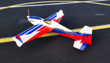 3D Hobby Shop 52" Edge white - blue - Red scheme - ARF