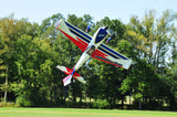 3D Hobby Shop 52" Edge white - blue - Red scheme - ARF