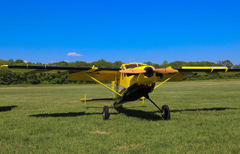 Legacy Aviation 84" Turbo Bushmaster - Yellow/ black scheme - ARF