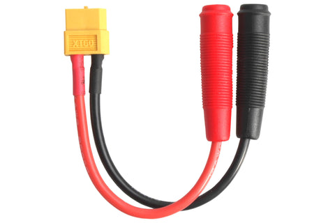 Adapter  lead XT60  /  4mm banana socket