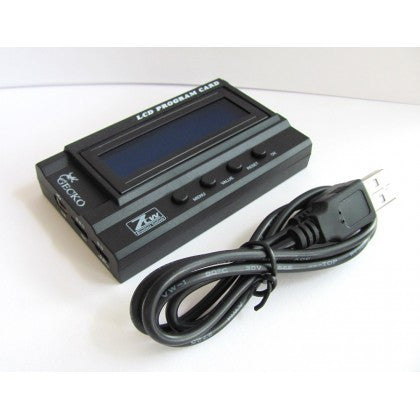 ZTW GECKO SERIES LCD PROGRAM CARD W/ USB INTERFACE