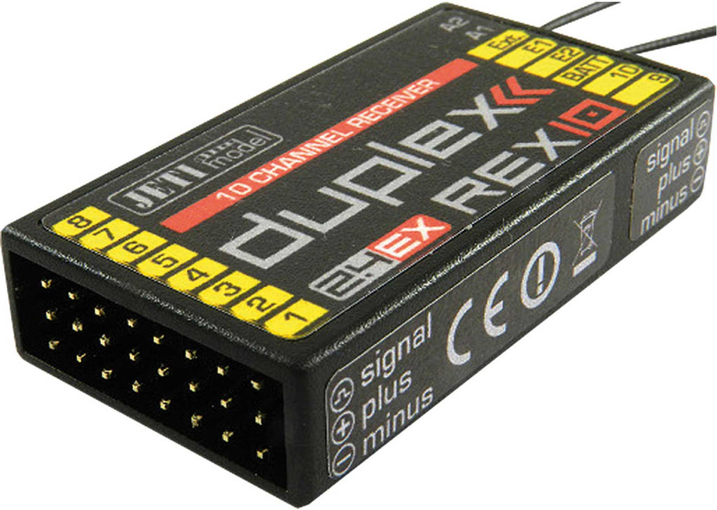 Jeti Duplex 2.4 ex  REX 10 receiver