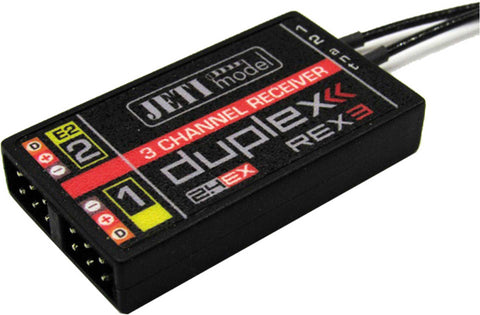 Jeti Duplex 2.4 ex  REX 3 A20 receiver with 200mm long antenna