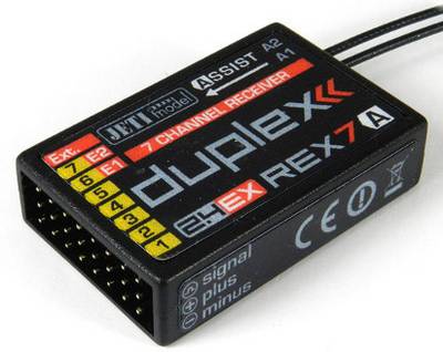 Jeti Duplex 2.4 ex  REX 7 Assist receiver