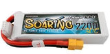 Gens ACE Soaring 2S 2200Mah 7.4V 30C 2S1P lipo battery pack with XT60 plug